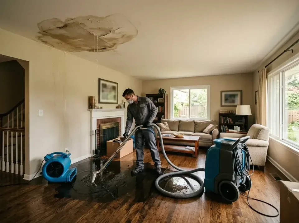 attic-pipe-burst-ceiling-drip-008 — frequently asked questions, Water Damage Restoration & Carpet Care in Apex, NC